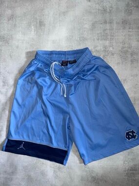 RARE Jordan University of North Carolina Tar Heels blue shorts